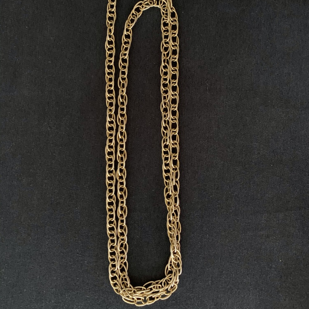 Matte Gold necklace
